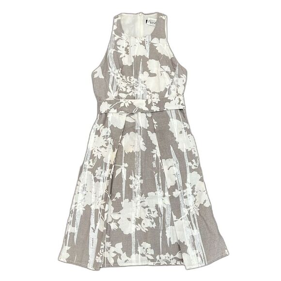 Adolfo Dominguez Linen Cotton Sleeveless Mid-length Dress size 36 (2) - Picture 1 of 8